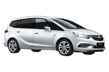 Car Hire Harlow - Vauxhall Zafira 7-Seater - Minibus hire Harlow